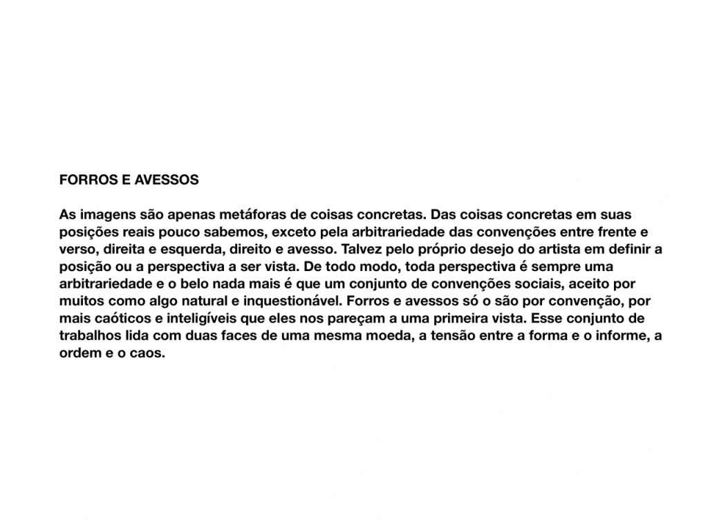 Obra de Andre Marcelo Dedomênico