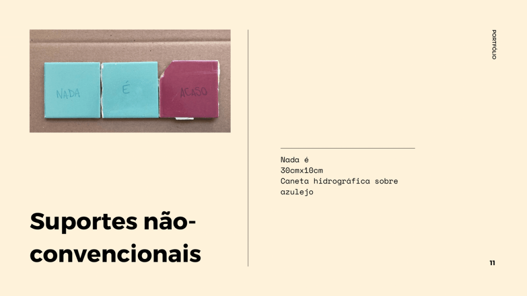 Obra de MARIA CAROLINA SILVA DE MATOS
