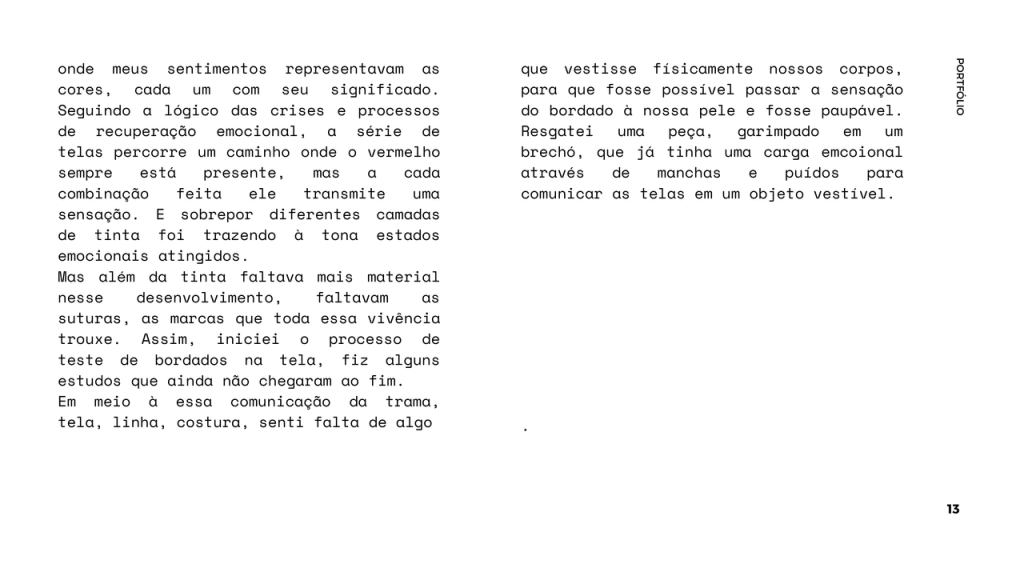 Obra de MARIA CAROLINA SILVA DE MATOS