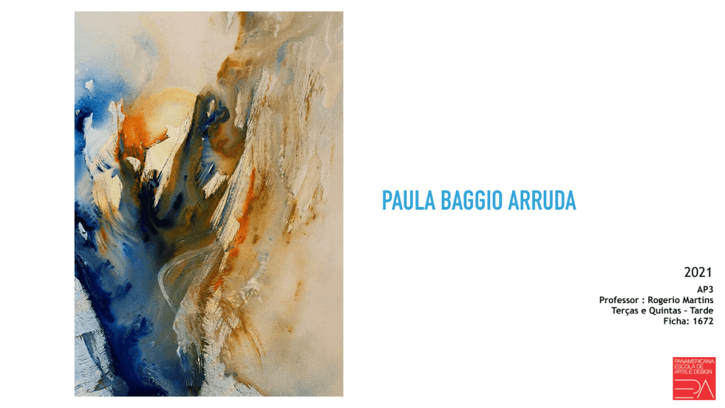 Obra de PAULA BAGGIO ARRUDA