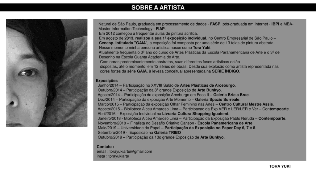 Obra de SILVIA AMARAL MOTEKI