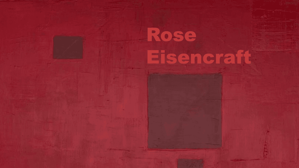 Obra de ROSE ACHERMAN EISENCRAFT