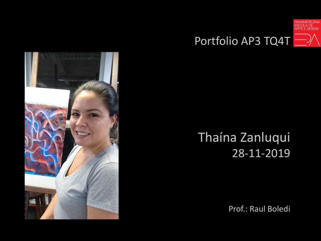 Obra de Thaína Zanluqui
