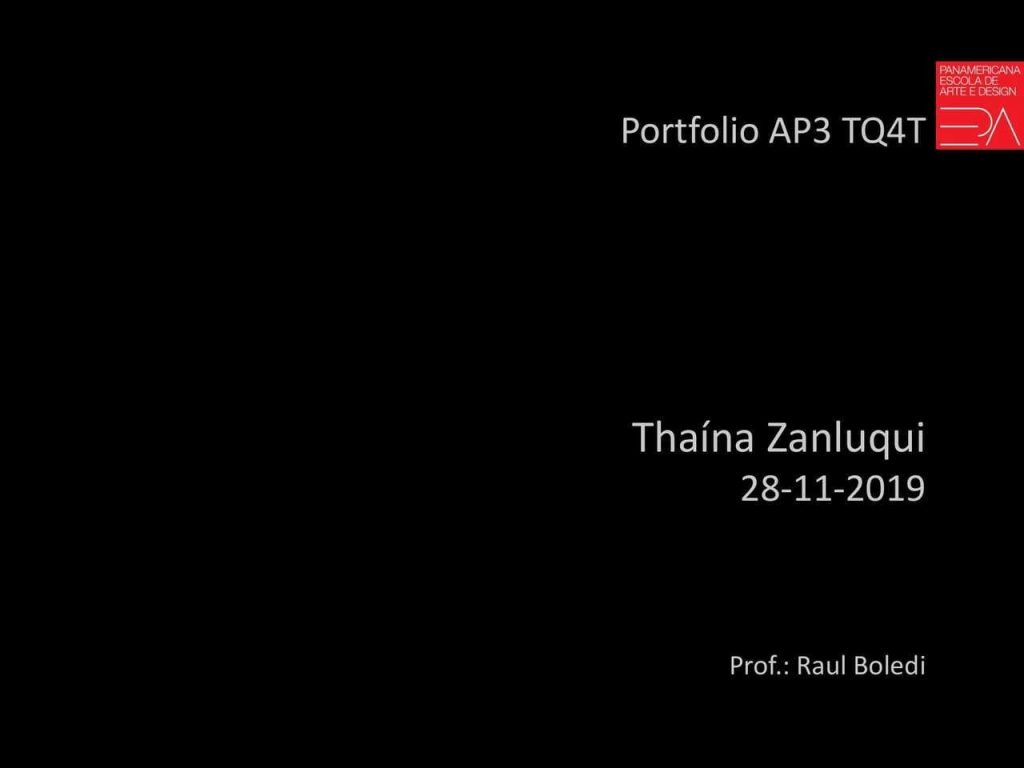 Obra de Thaína Zanluqui