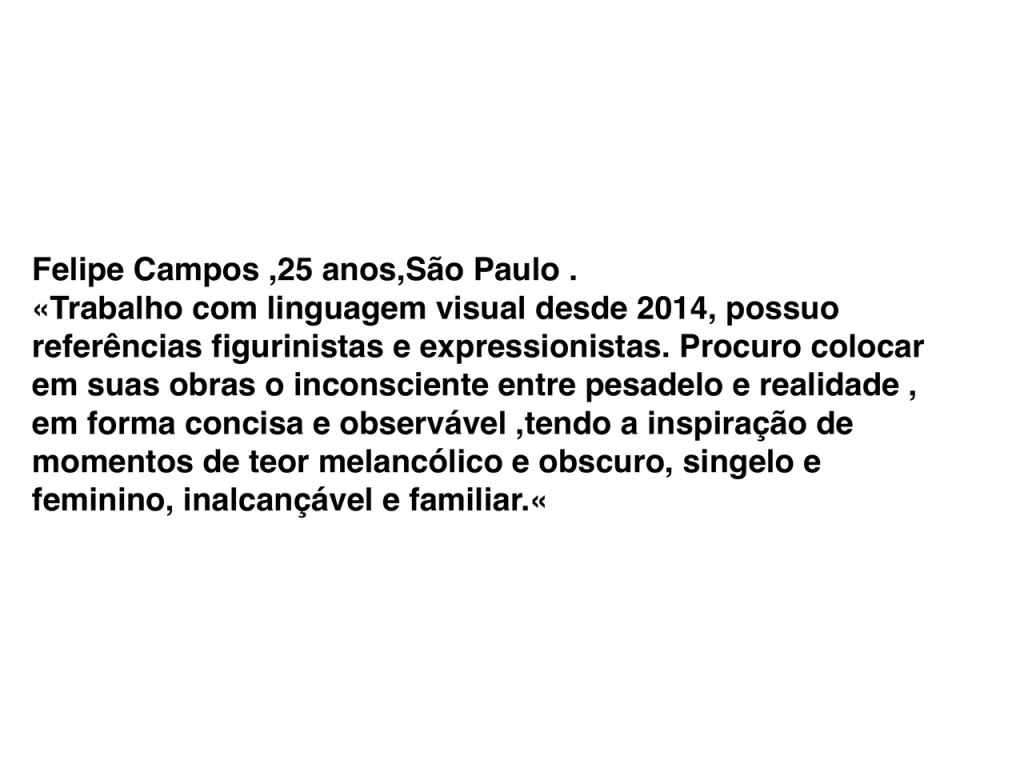 Obra de Felipe de Oliveira Campos