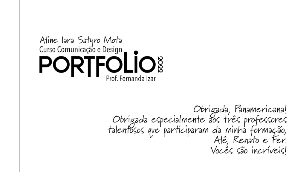 Obra de Aline Iara Satyro Mota 