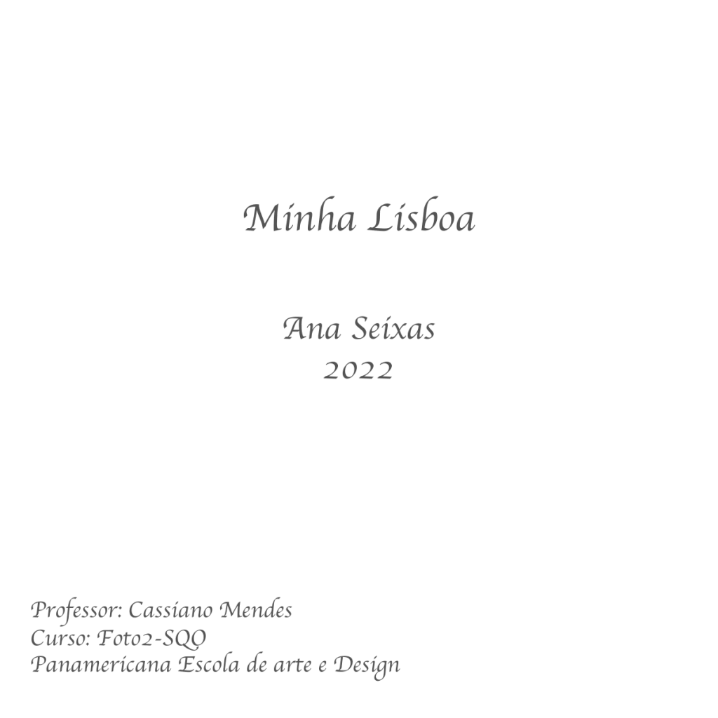 Obra de Ana Lomba de Carvalho Seixas