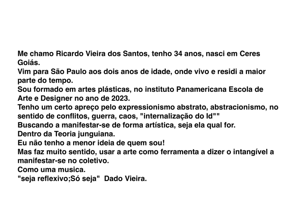 Obra de Ricardo Vieira dos Santos