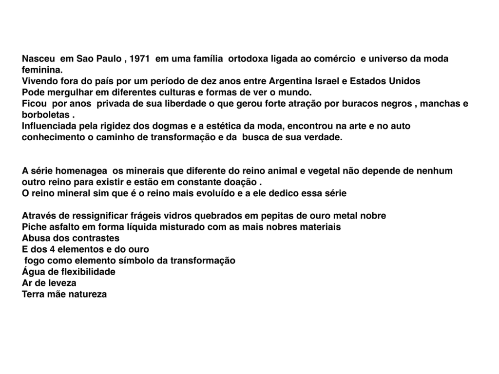 Obra de Suzana Aurelia Benedek