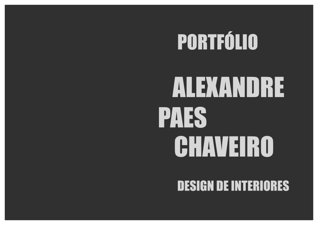 Obra de Alexandre Paes Chaveiro