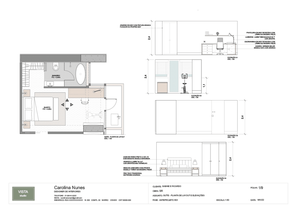 Obra de Carolina de Macedo Soares Cavaleiro Nunes
