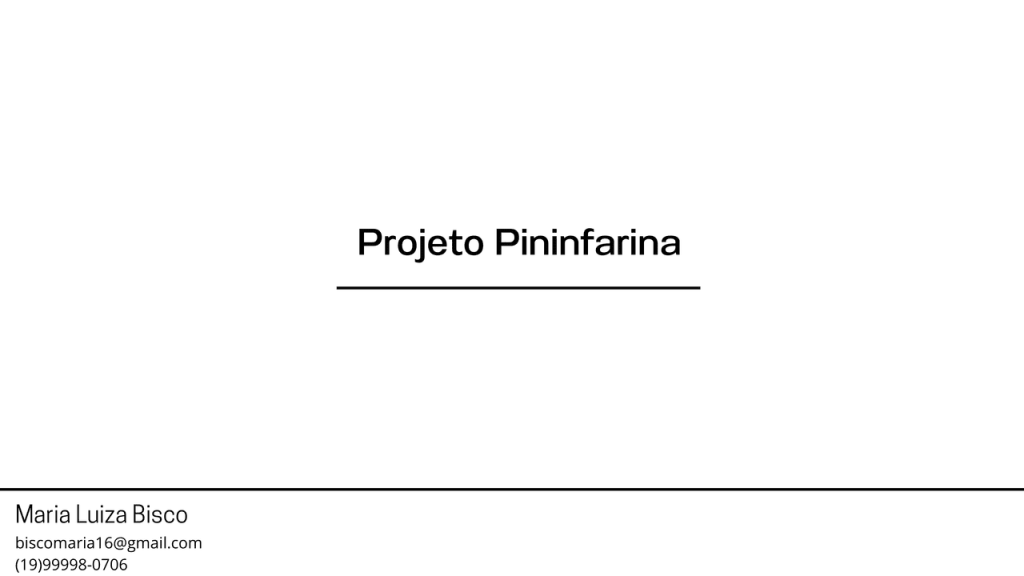 Obra de Maria Luiza Bisco