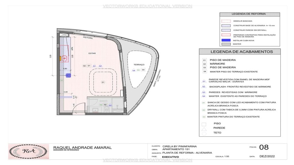 Obra de Raquel de Andrade Amaral