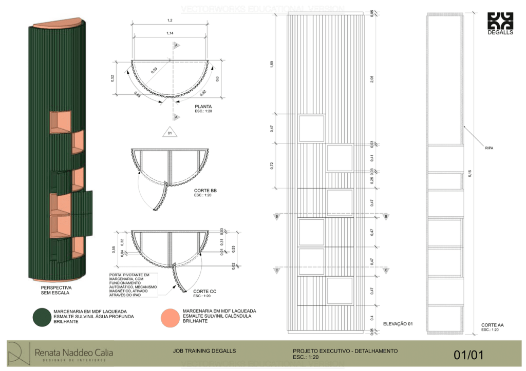 Obra de Renata Cavaleiro Naddeo Calia