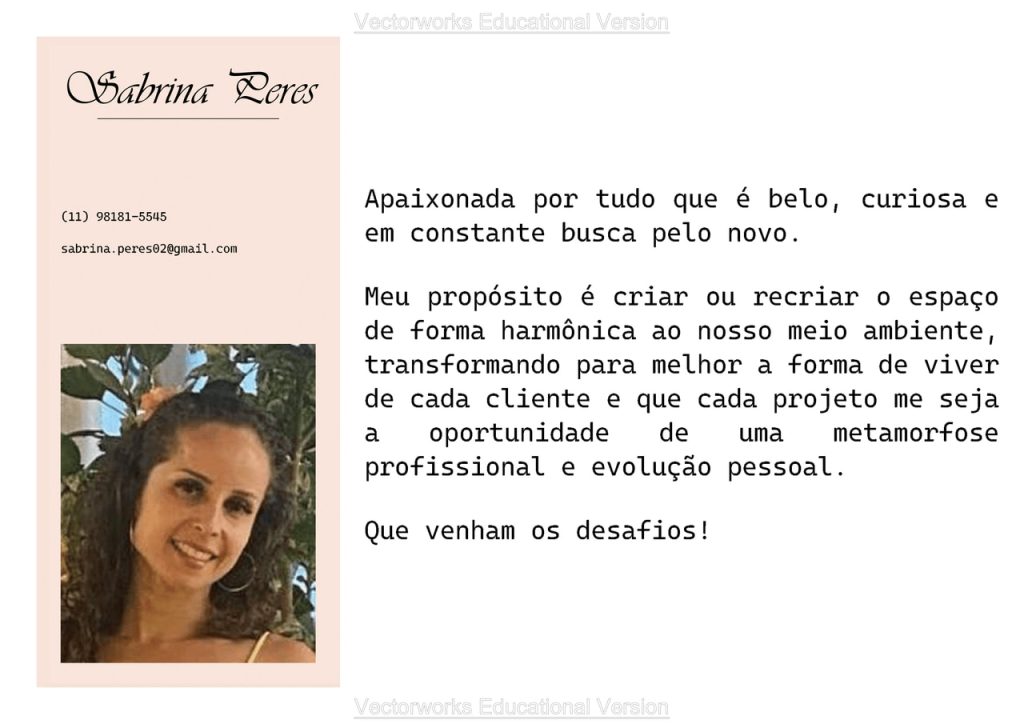 Obra de Sabrina Peres Tonioli 