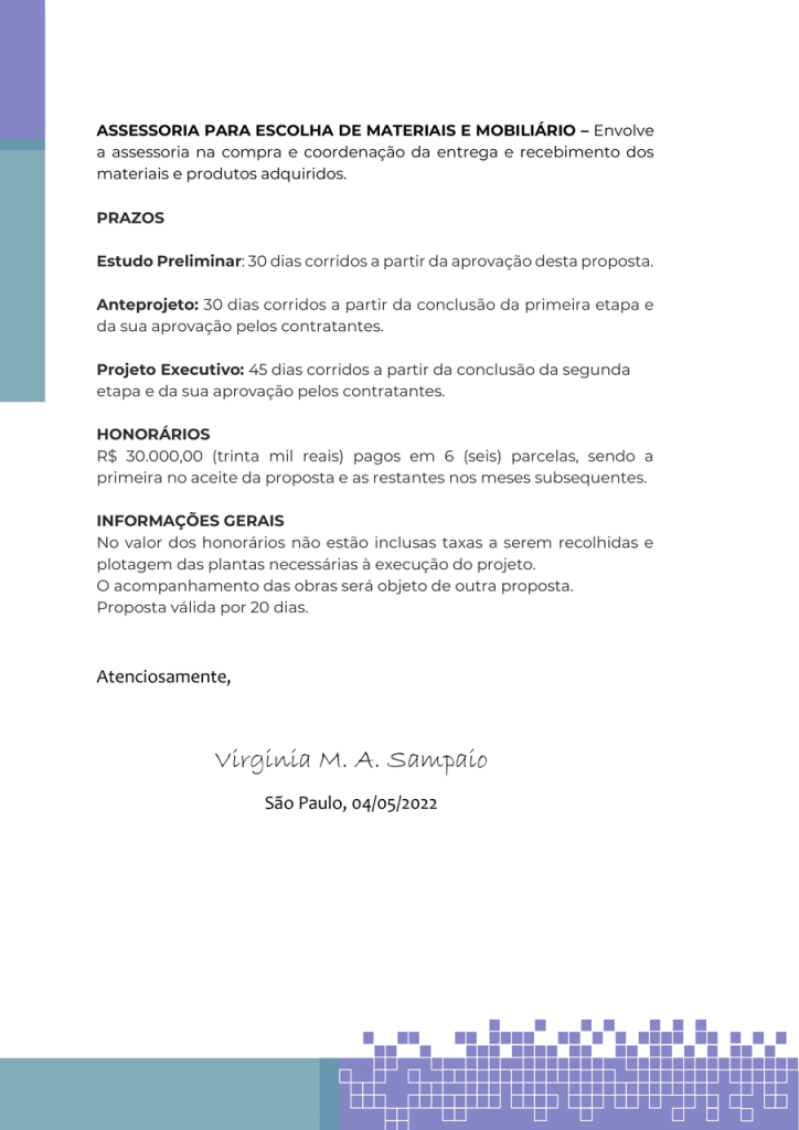 Obra de Virginia Maria de Araujo Sampaio