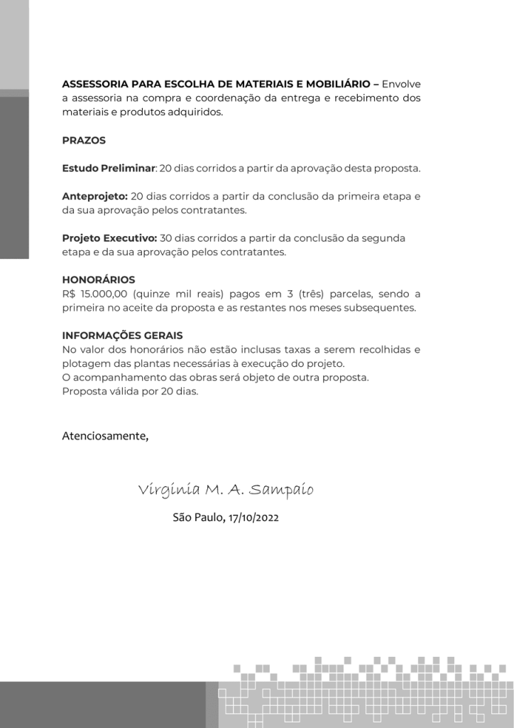 Obra de Virginia Maria de Araujo Sampaio