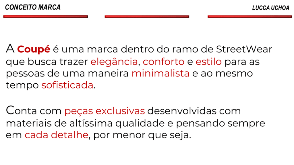 Obra de Lucca Ramos Uchôa Costa