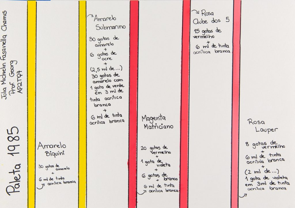 Obra de Julia Michielin Fasanella Chamis