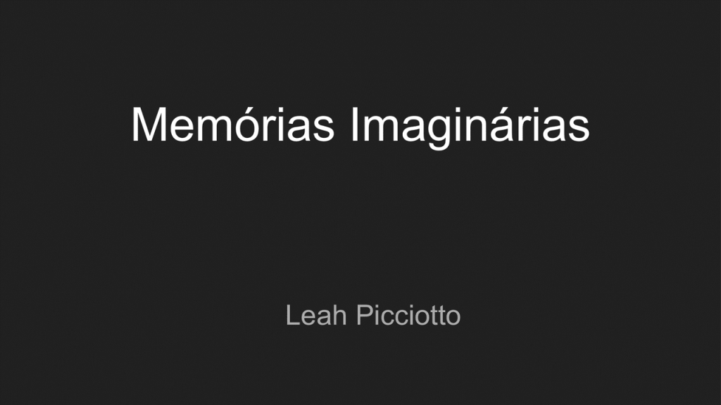 Obra de Leah Dalia Picciotto 