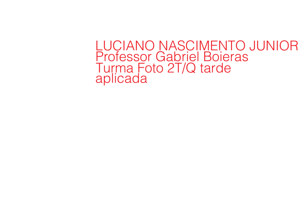 Obra de Luciano Nascimento Junior