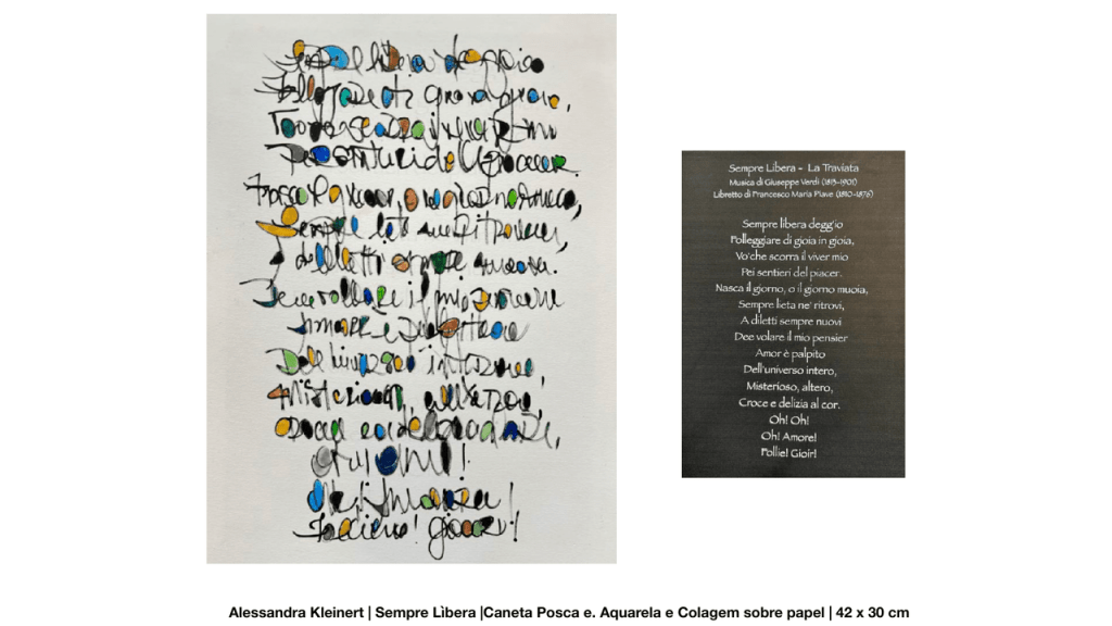 Obra de Alessandra Escobar Verdi Kleinert 
