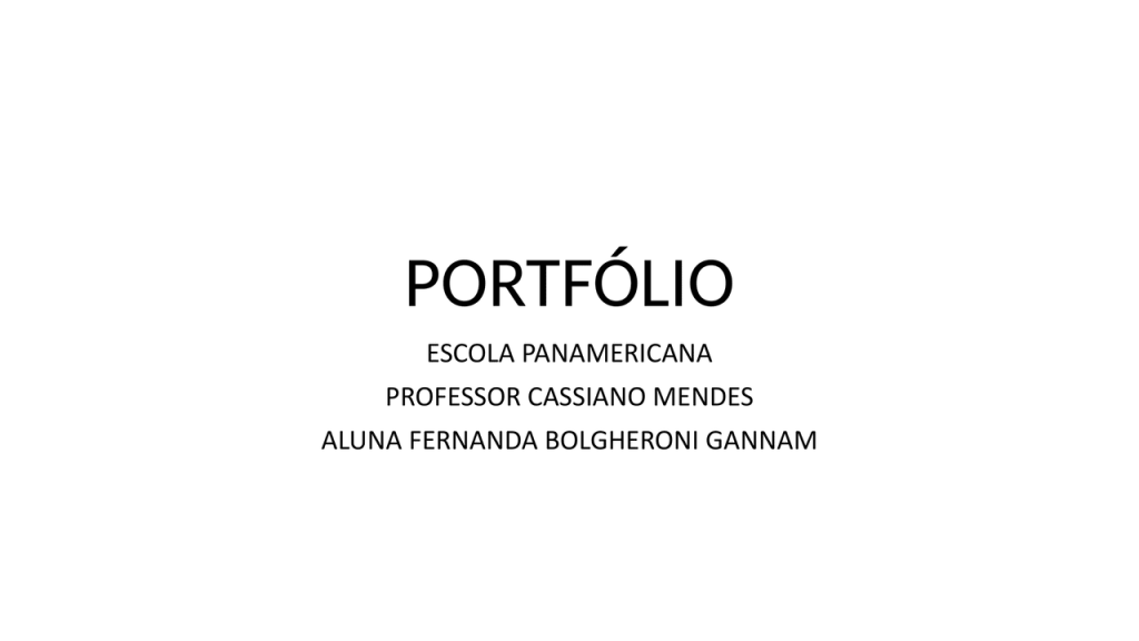Obra de Fernanda Bolgheroni Gannam 