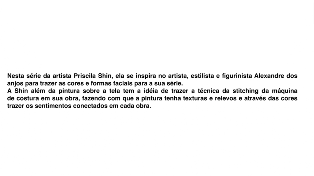 Obra de Priscila Jung Ah Shin 