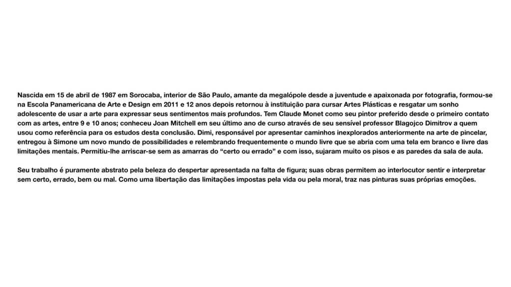 Obra de Simone Uyehara dos Anjos