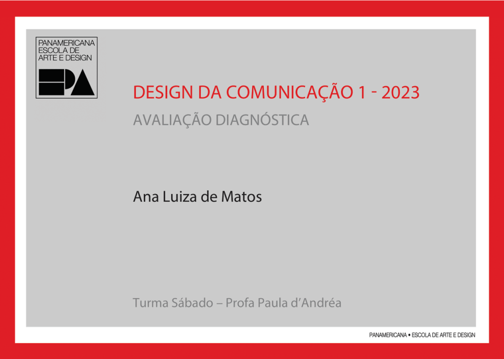Obra de Ana Luiza Conceição de Matos 