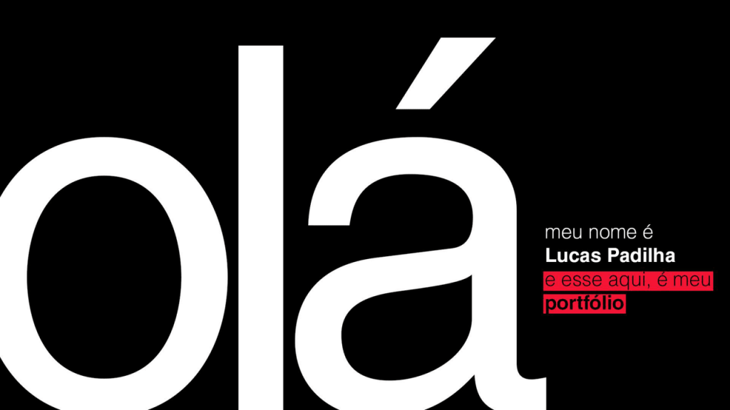 Obra de Lucas Mauricio Marques Padilha