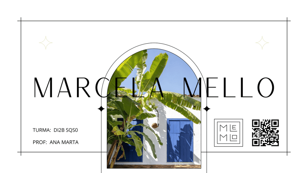 Obra de Marcela Bueno Silva Mello