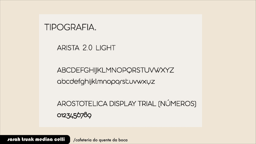 Obra de Sarah Trunk Medina Celli