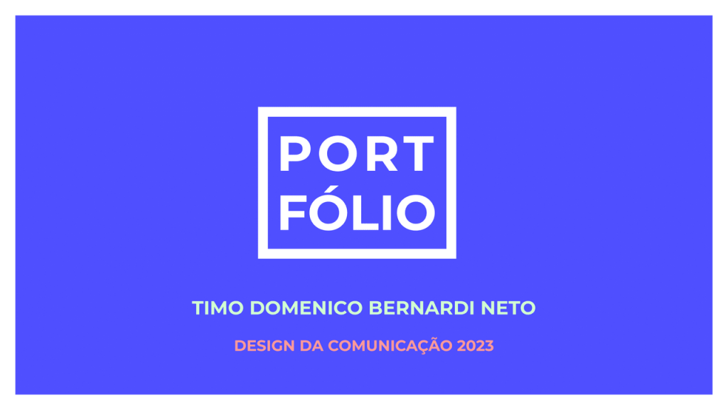 Obra de Timo Domenico Bernardi Neto