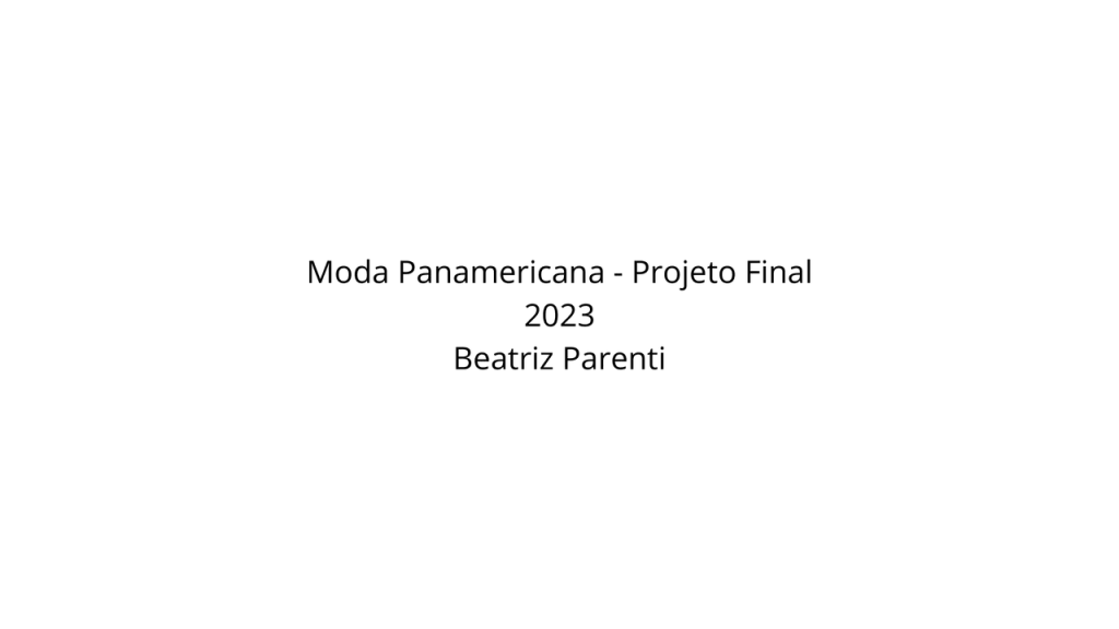 Obra de Beatriz Parenti Homem de Mello 