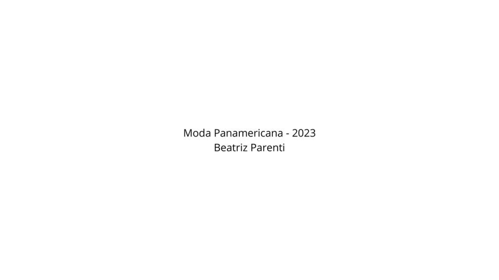Obra de Beatriz Parenti Homem de Mello 