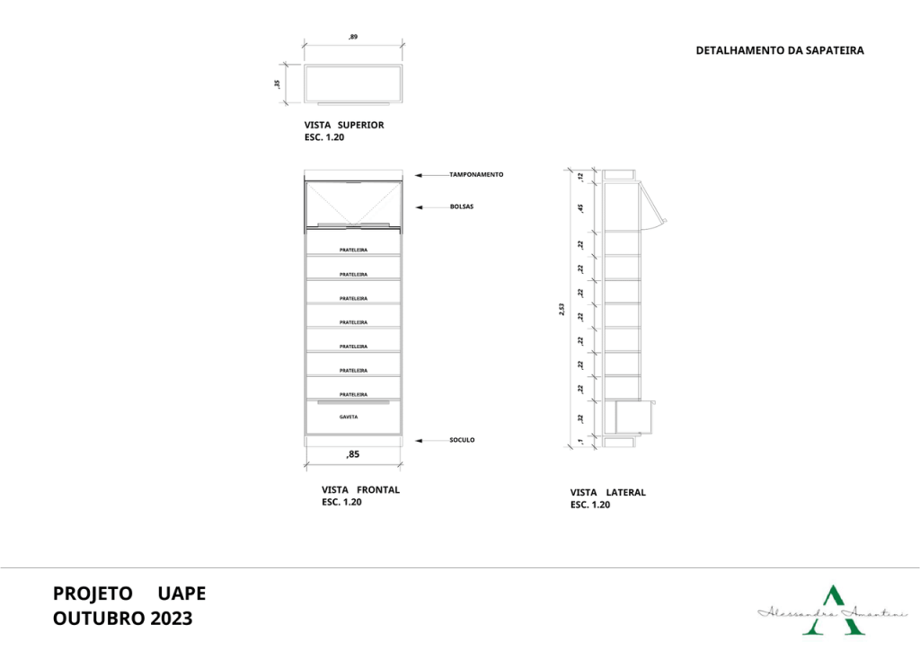 Obra de Alessandra Amantini Messias