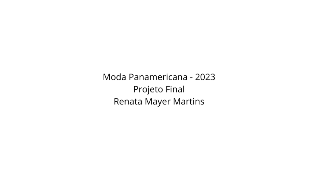 Obra de Renata Mayer Martins