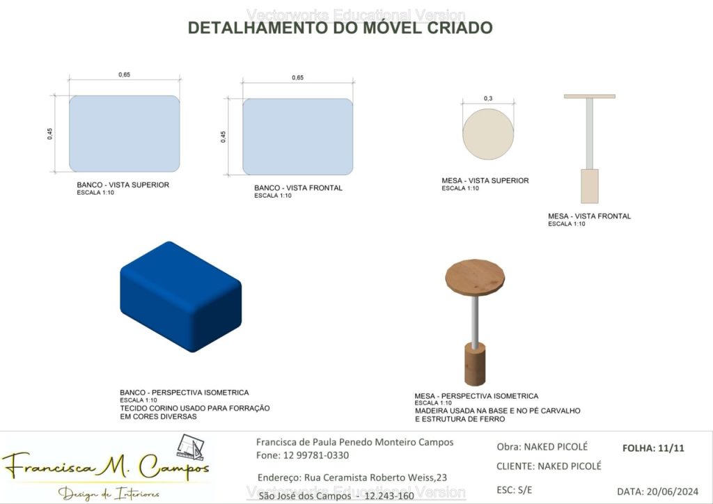 Obra de Francisca De Paula Penedo Monteiro Campos