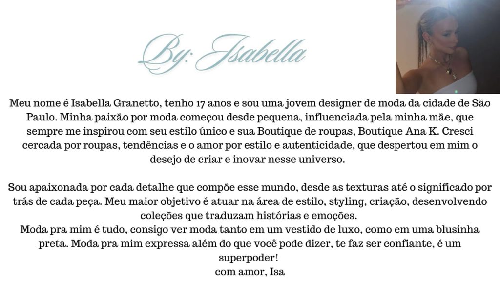 Obra de Isabella Granetto Gil João