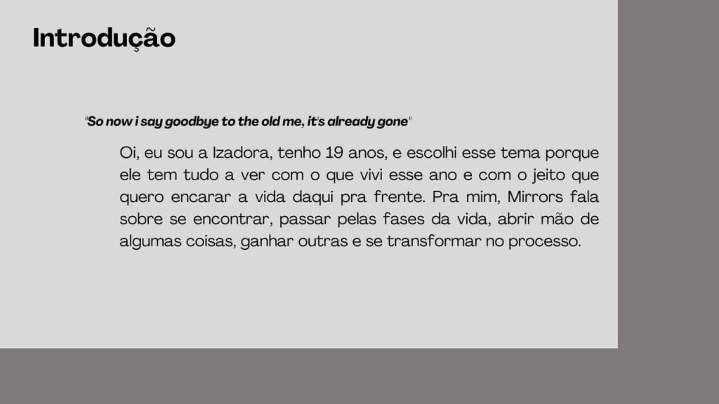 Obra de Izadora Cohen Ramos
