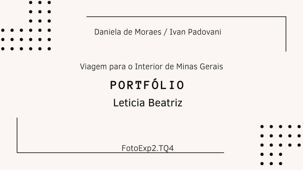 Obra de Leticia Beatriz Teixeira da Trindade