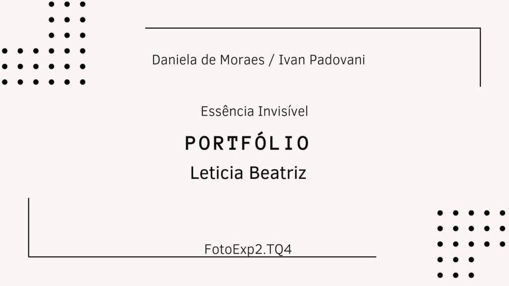 Obra de Leticia Beatriz Teixeira da Trindade