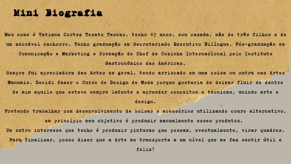 Obra de Tatiana Cortez Tosato Tasoko